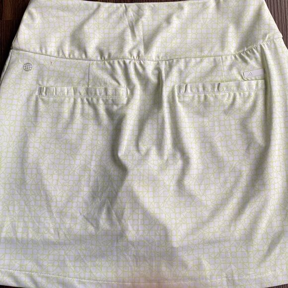 Adidas Yellow and Green Athletic Skirt Size XS - Picture 6 of 8